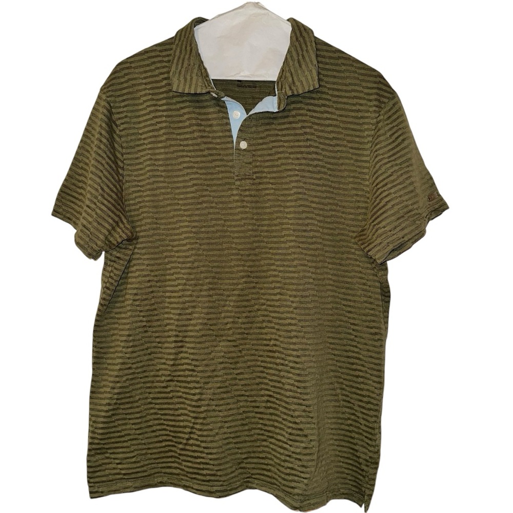 Nike Dri Fit Golf Polo Olive Green Sz M